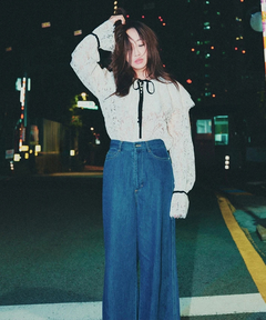 CADUNE(カデュネ) |ドロストデニムパンツ