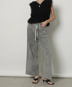 CADUNE(カデュネ) |ドロストデニムパンツ