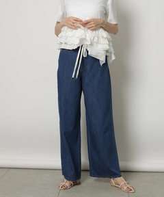 CADUNE(カデュネ) |ドロストデニムパンツ