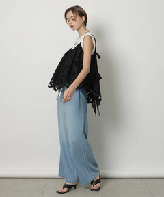 CADUNE(カデュネ) |ドロストデニムパンツ