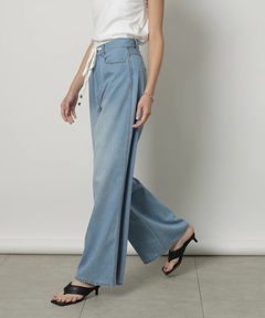 CADUNE(カデュネ) |ドロストデニムパンツ