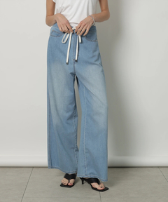 CADUNE(カデュネ) |ドロストデニムパンツ