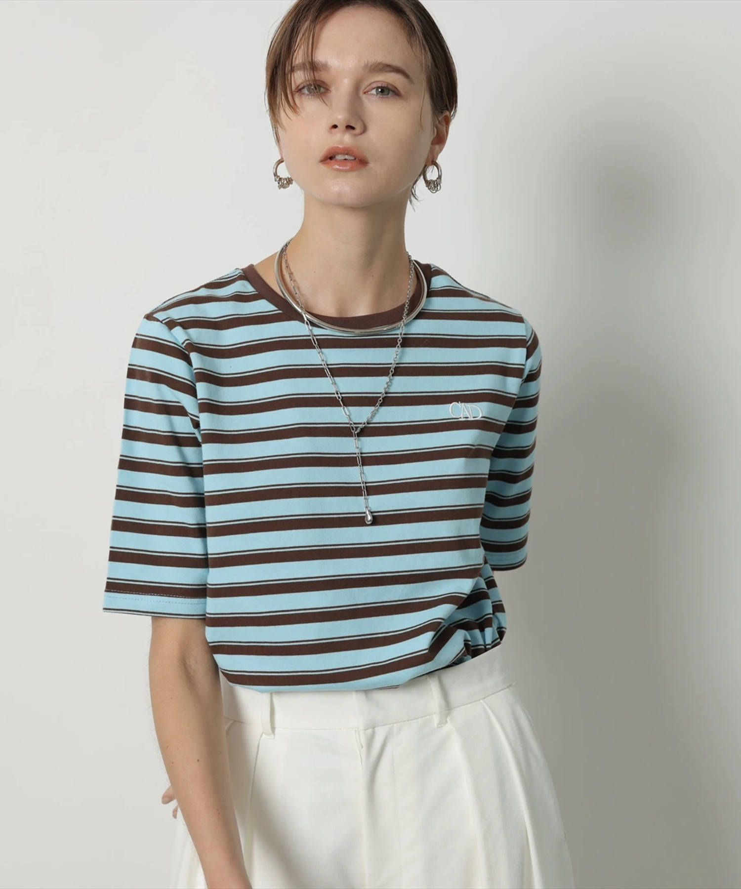 マルチボーダーTEE | Tシャツ・カットソー | CADUNE（カデュネ