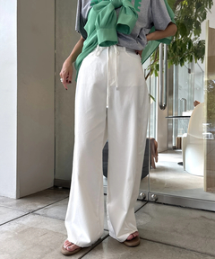 CADUNE(カデュネ) |ドロストデニムパンツ