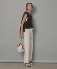 CADUNE(カデュネ) |ドロストデニムパンツ