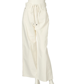 CADUNE(カデュネ) |ドロストデニムパンツ