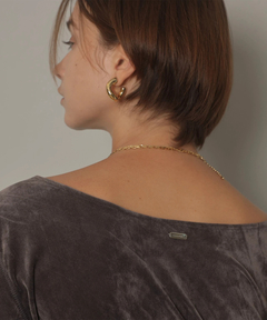 CADUNE(カデュネ) |シアーベロアカットソー