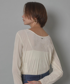 CADUNE(カデュネ) |シアーベロアカットソー