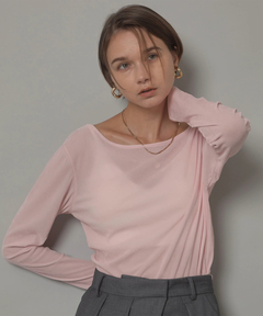 CADUNE(カデュネ) |シアーベロアカットソー