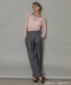 CADUNE(カデュネ) |シアーベロアカットソー