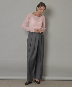 CADUNE(カデュネ) |シアーベロアカットソー