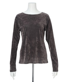 CADUNE(カデュネ) |シアーベロアカットソー