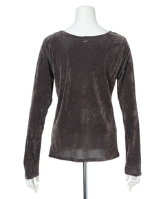 CADUNE(カデュネ) |シアーベロアカットソー