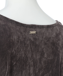 CADUNE(カデュネ) |シアーベロアカットソー