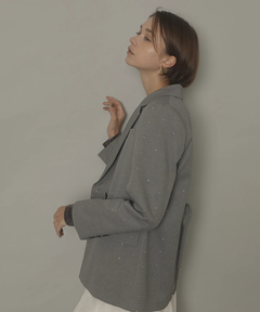 CADUNE(カデュネ) |≪店舗限定≫バックスリットリボンジャケット