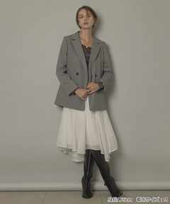 CADUNE(カデュネ) |≪店舗限定≫バックスリットリボンジャケット