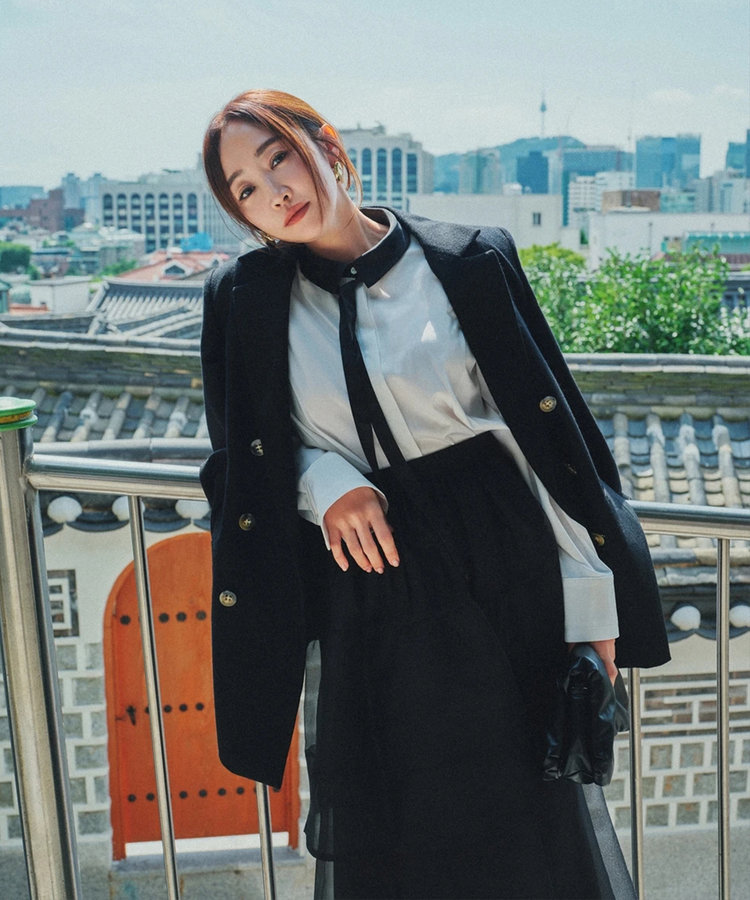 カデュネ　テーラードジャケットコート ダブルテーラードジャケットコート | コート | CADUNE（カデュネ