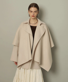 スタッフコーディネート】【ストール付きリバーコート】 ｜shion