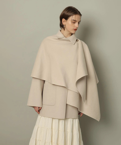 CADUNE(カデュネ) |ストール付きリバーコート