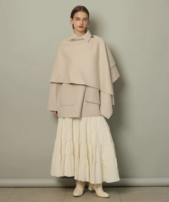 CADUNE(カデュネ) |ストール付きリバーコート