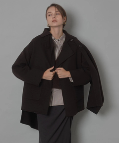 CADUNE(カデュネ) |ストール付きリバーコート