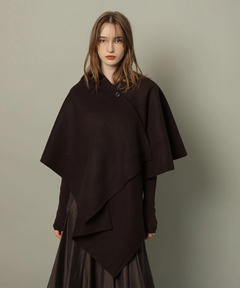 CADUNE(カデュネ) |ストール付きリバーコート