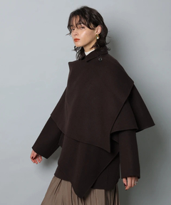 CADUNE(カデュネ) |ストール付きリバーコート