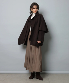 CADUNE(カデュネ) |ストール付きリバーコート