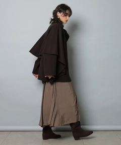 CADUNE(カデュネ) |ストール付きリバーコート