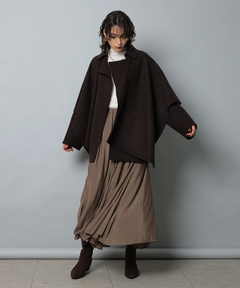 CADUNE(カデュネ) |ストール付きリバーコート
