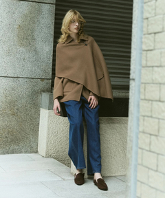 CADUNE(カデュネ) |ストール付きリバーコート