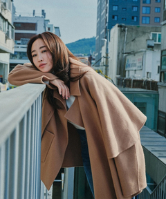 CADUNE(カデュネ) |ストール付きリバーコート