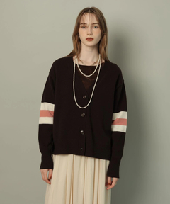 CADUNE(カデュネ) |メッセージラインカーデ