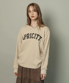 カデュネ　新品正規品　≪店舗限定≫サイドチュールロゴスウェット　紺 ≪店舗限定≫サイドチュールロゴスウェット | Tシャツ