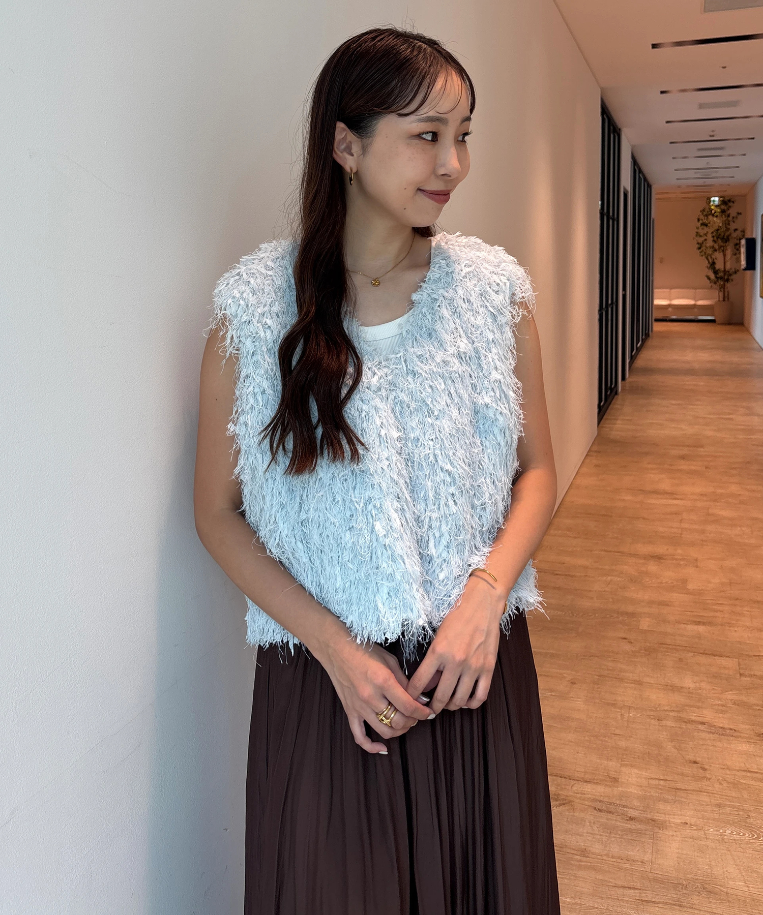 Minnie　CADUNE カデュネ　ふわふわトップス Minnie様専用 CADUNE カデュネ ふわふわトップス