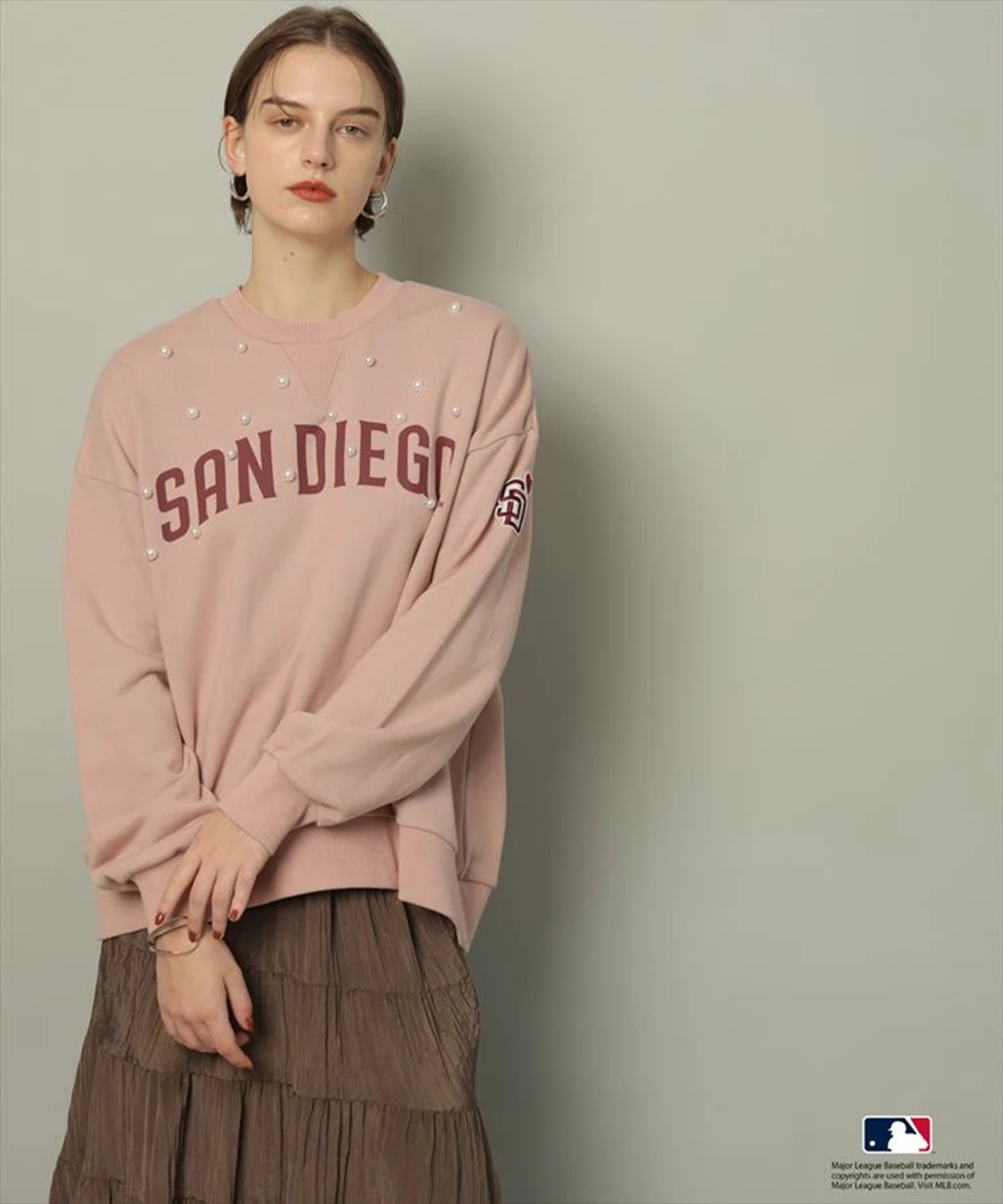 CADUNE <MLB別注>パールスウェット MLB別注>パールスウェット | Tシャツ・カットソー | CADUNE