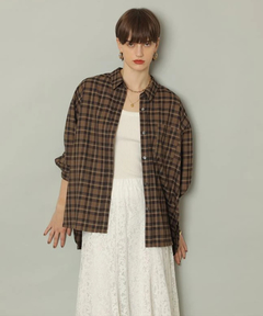 アルページュ　オリジナル　チェック　シャツ アルページュストーリーオリジナル チェックシャツ アルページュ