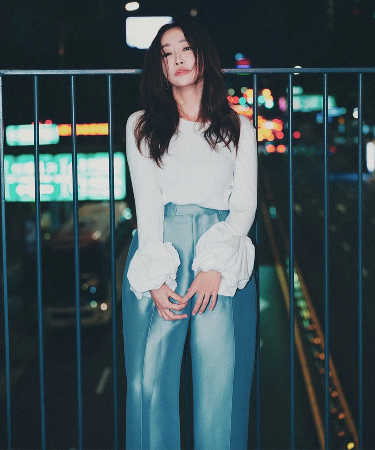 CADUNE(カデュネ) |袖バルーンニット