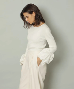 CADUNE(カデュネ) |袖バルーンニット