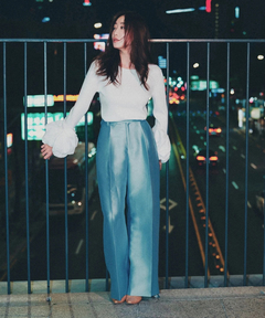 CADUNE(カデュネ) |袖バルーンニット