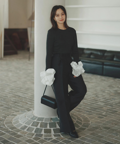 CADUNE(カデュネ) |袖バルーンニット