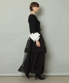 CADUNE(カデュネ) |袖バルーンニット