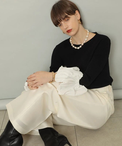 CADUNE(カデュネ) |袖バルーンニット