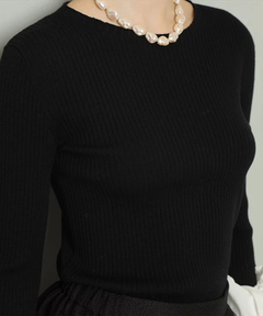 CADUNE(カデュネ) |袖バルーンニット