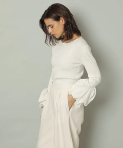 CADUNE(カデュネ) |袖バルーンニット