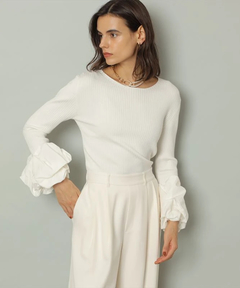 CADUNE(カデュネ) |袖バルーンニット