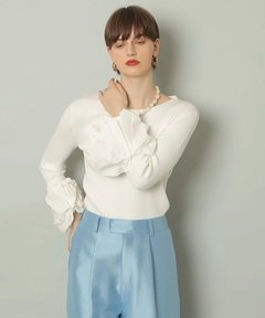 CADUNE(カデュネ) |袖バルーンニット