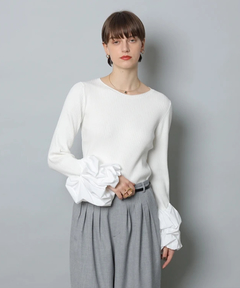 CADUNE(カデュネ) |袖バルーンニット