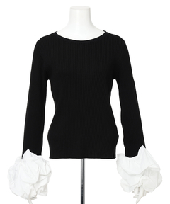 CADUNE(カデュネ) |袖バルーンニット