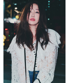 CADUNE(カデュネ) |総レースブラウス